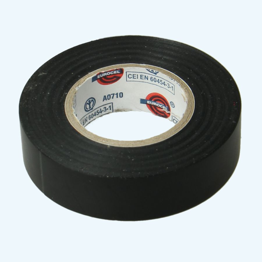 Isolierband 19 mm x 25 Meter schwarz Isolierband 19 mm x 25 Meter schwarz