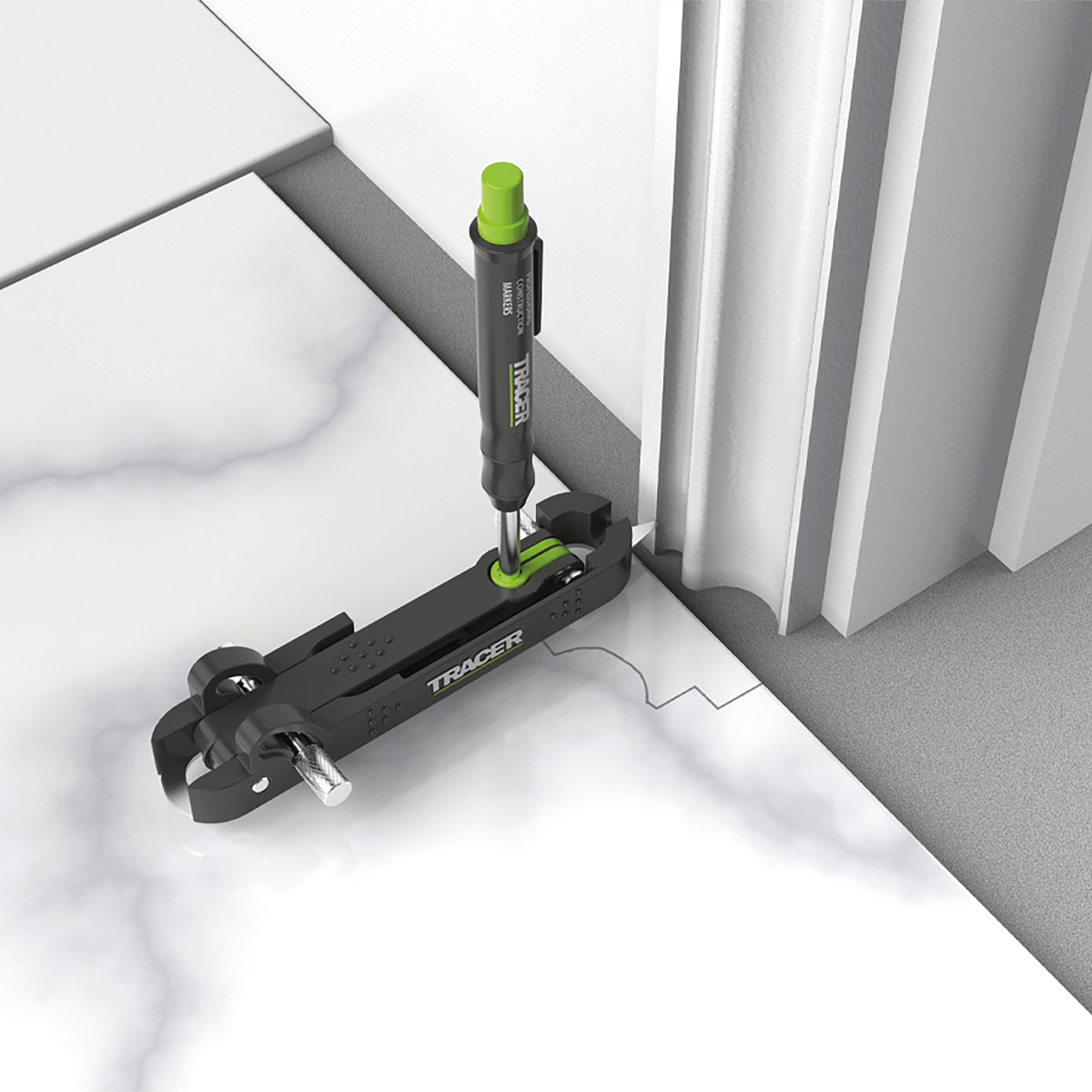 Tracer ProScribe met markeerpotlood voor diepe gaten