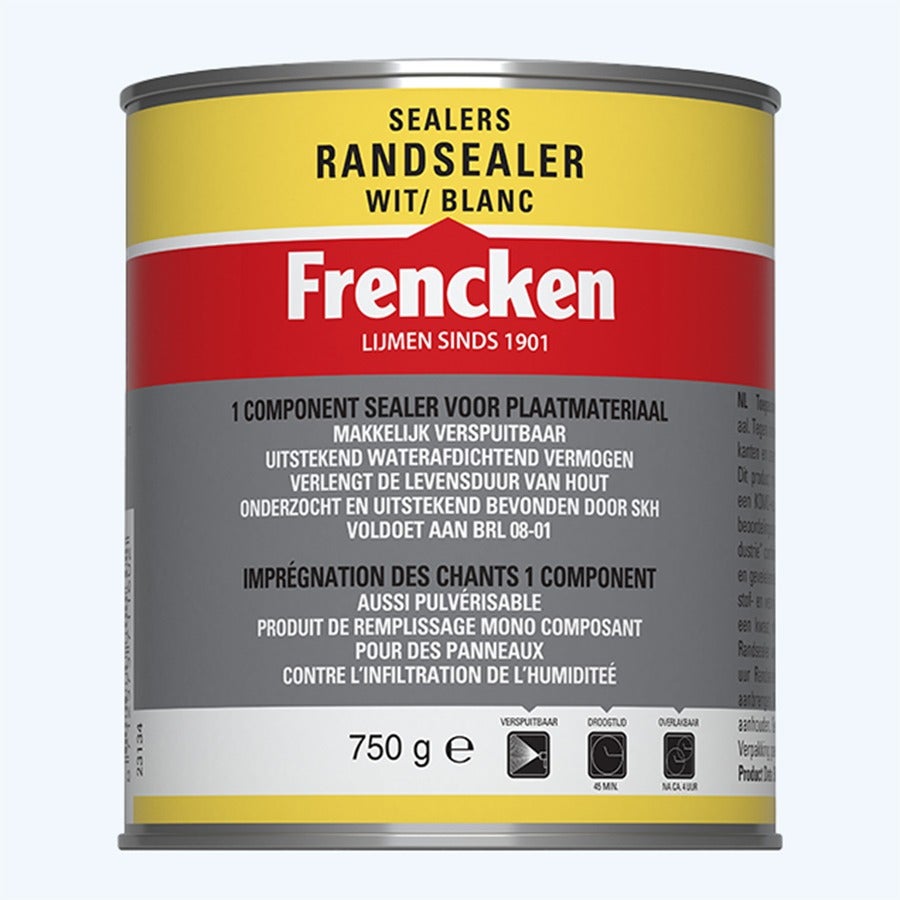 Frencken randsealer wit 750 gr