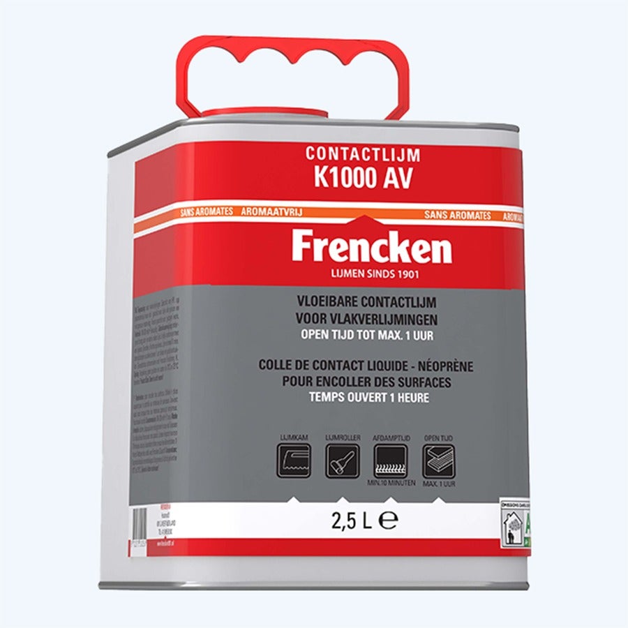 Frencken contactlijm K1000 aromaatvrij 2,5 l 