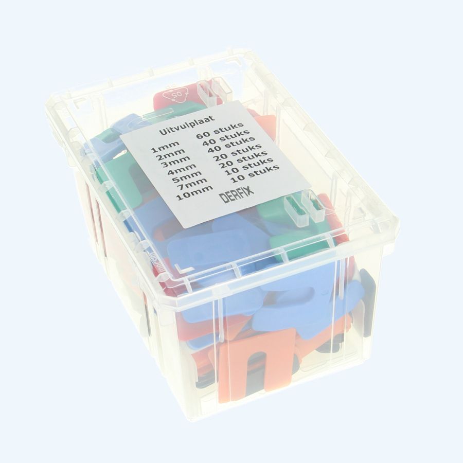 Sortimentskasten Ausgleichsplättchen (200 Stk.)