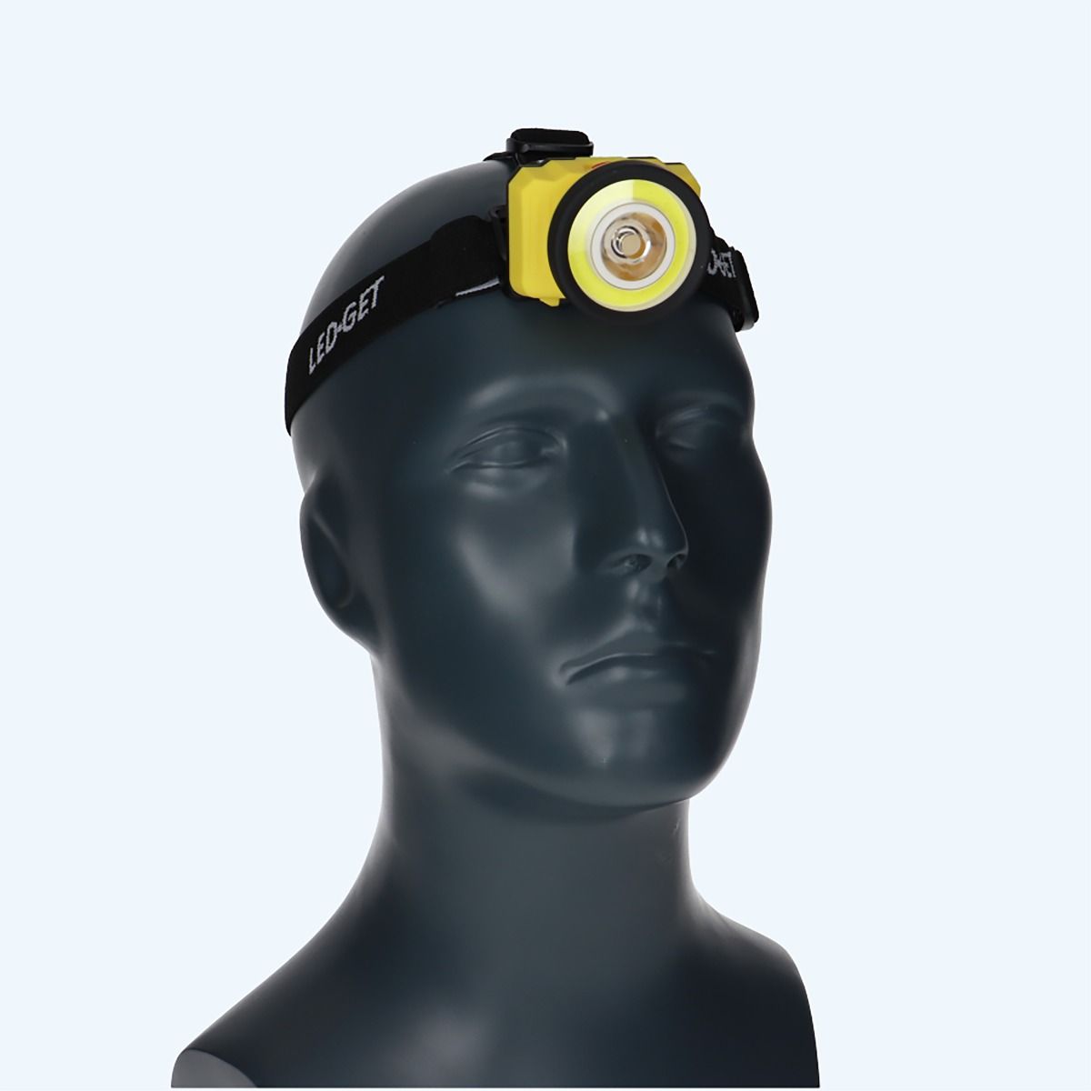 LEDGET hoofdlamp 1W + 3W LED