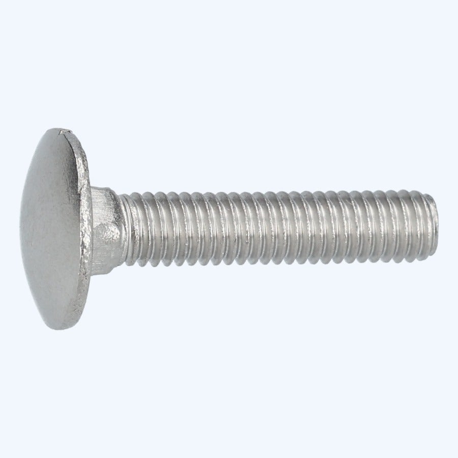 200 Stück Schlossschraube M6 x 20 mm Edelstahl A2