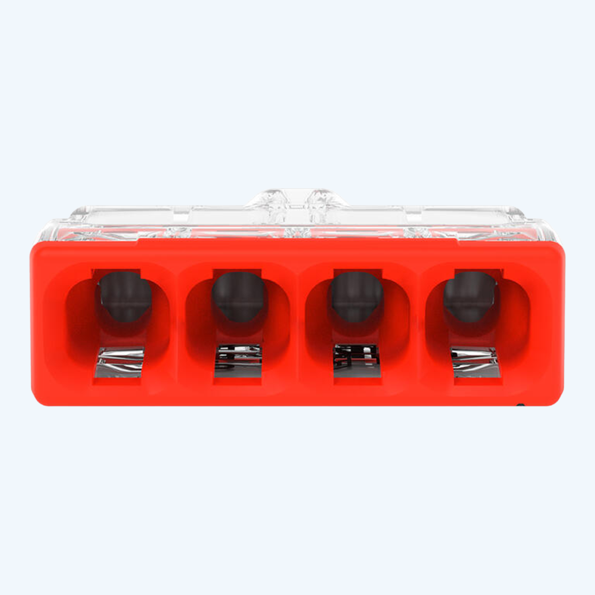 WAGO-Lötklemme COMPACT, 4-fach, 2,5 mm² (20 Stück)