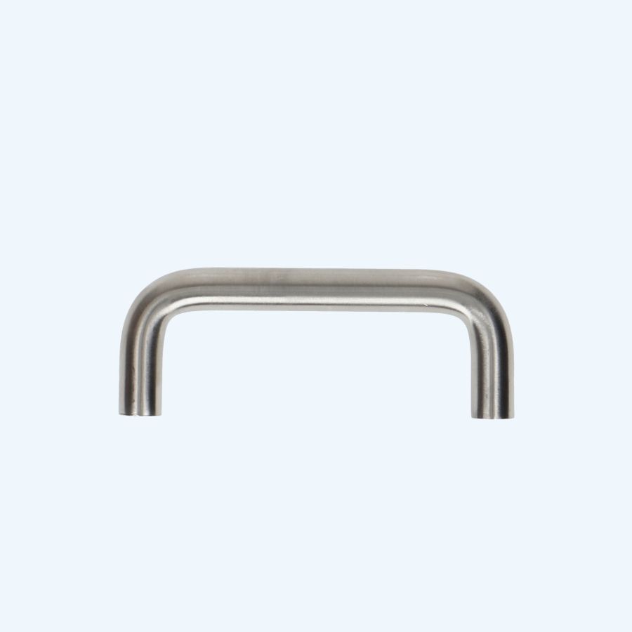 Greep massief RVS ronde hoeken 96 x 40 mm