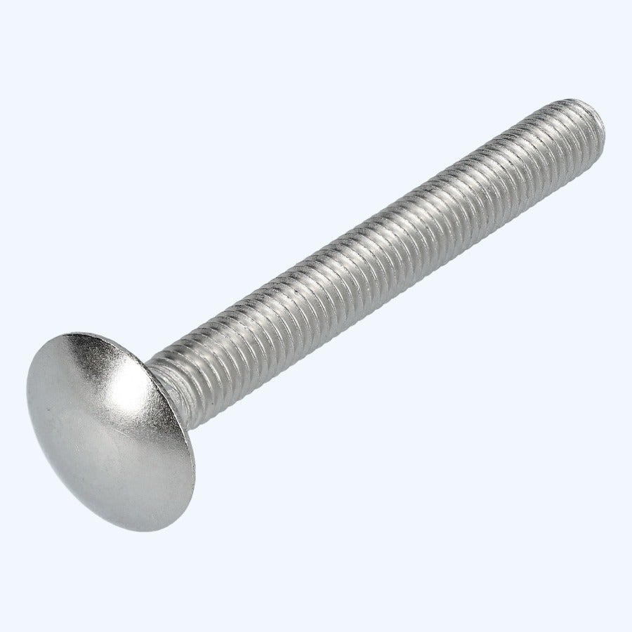 50 Stück Schlossschraube M6 x 70 mm Edelstahl A2