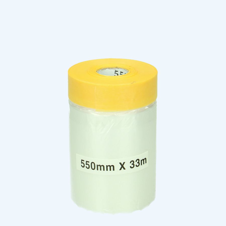 Abdeckband Reispapier mit Folie 550 mm x 33 Meter