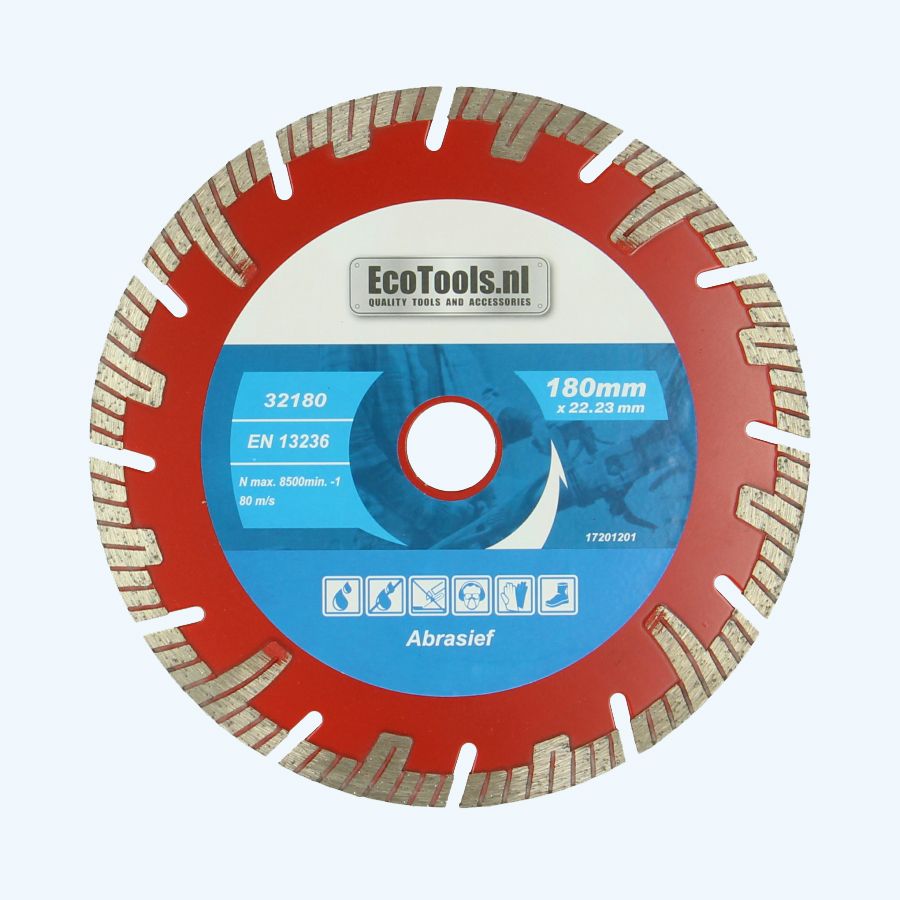 Diamantscheibe abrasiv 180 mm