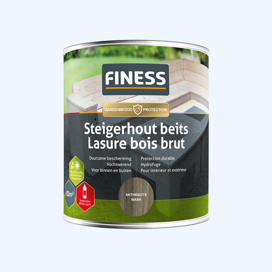 FINESS Gerüstholzlasur 750 ml Anthracite-wash