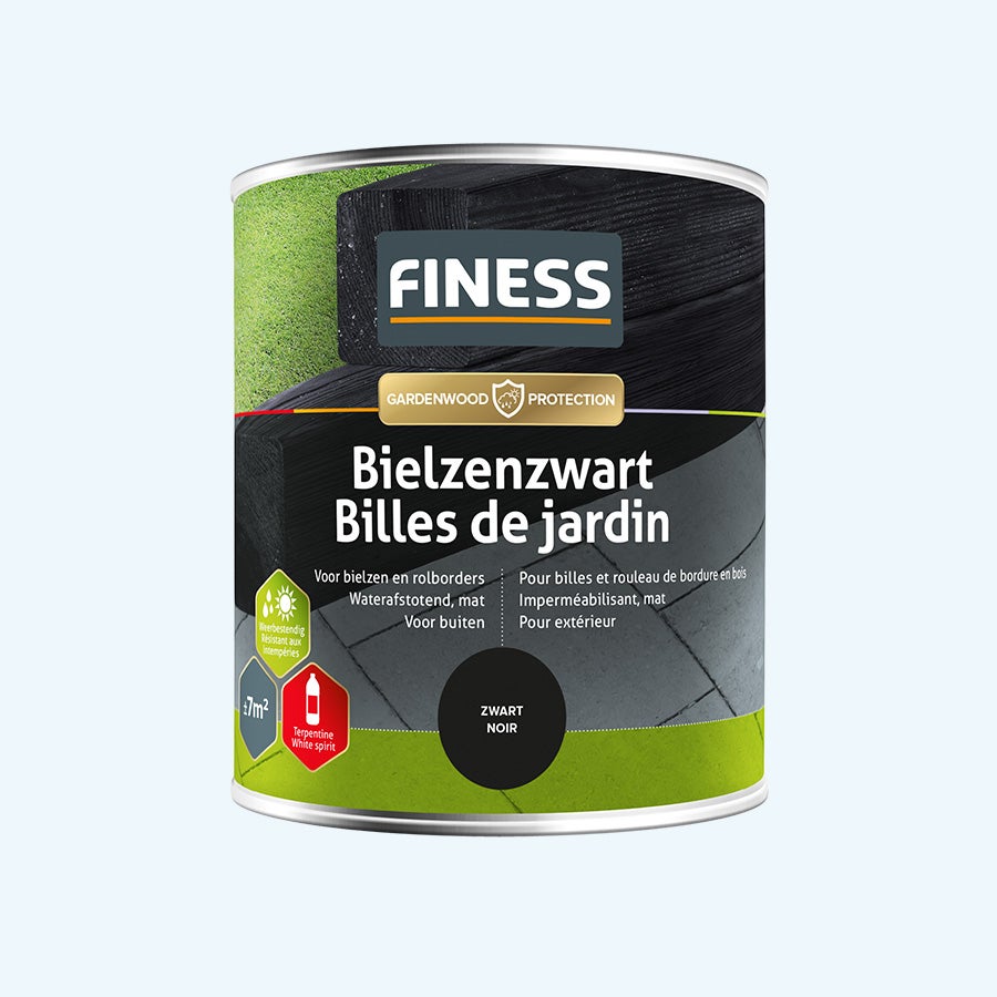 FINESS Schwellen-Schwarz 750 ml Schwarz
