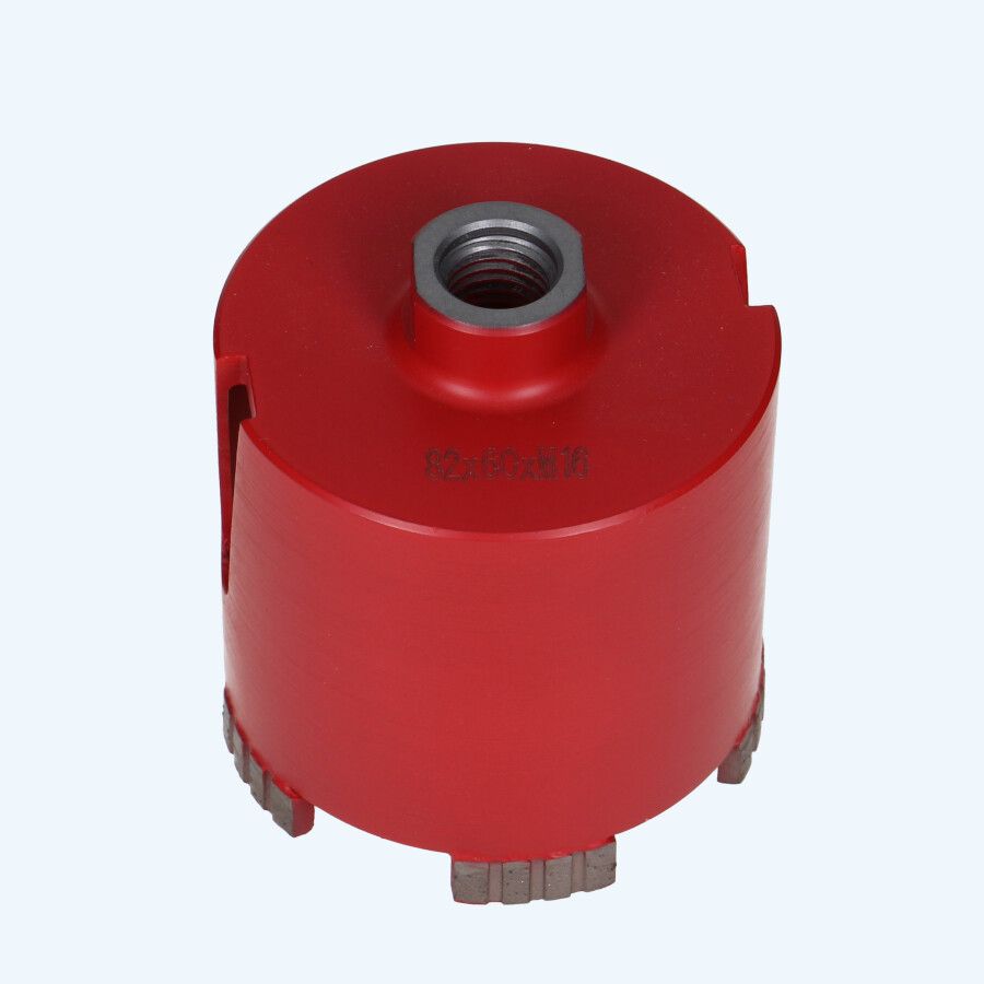 Diamant-Dosenbohrer abrasiv 82 mm - 10 mm Segmenthöhe