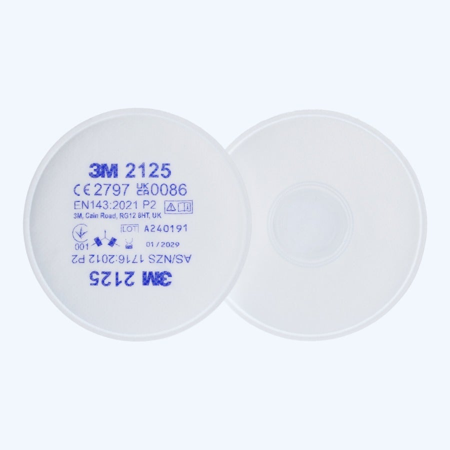 1 paar P2 filters voor 3M gelaatsmasker 6000 serie