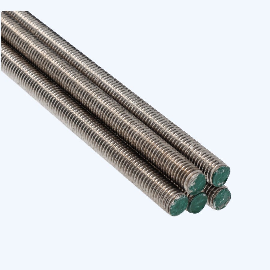 5 stuks draadeind M14 x 1000 mm RVS A2