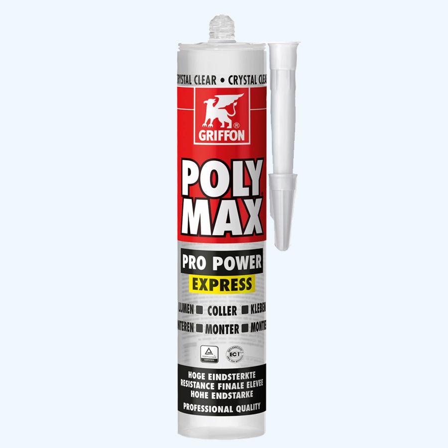 Griffon Poly Max Pro Power Express 300 Gramm (kristallklar)