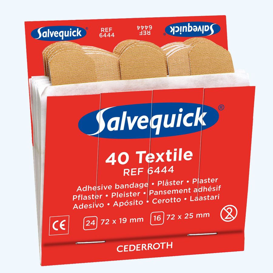 Salvequick Nachfüllung elastisch (Schachtel mit 6 Stück)