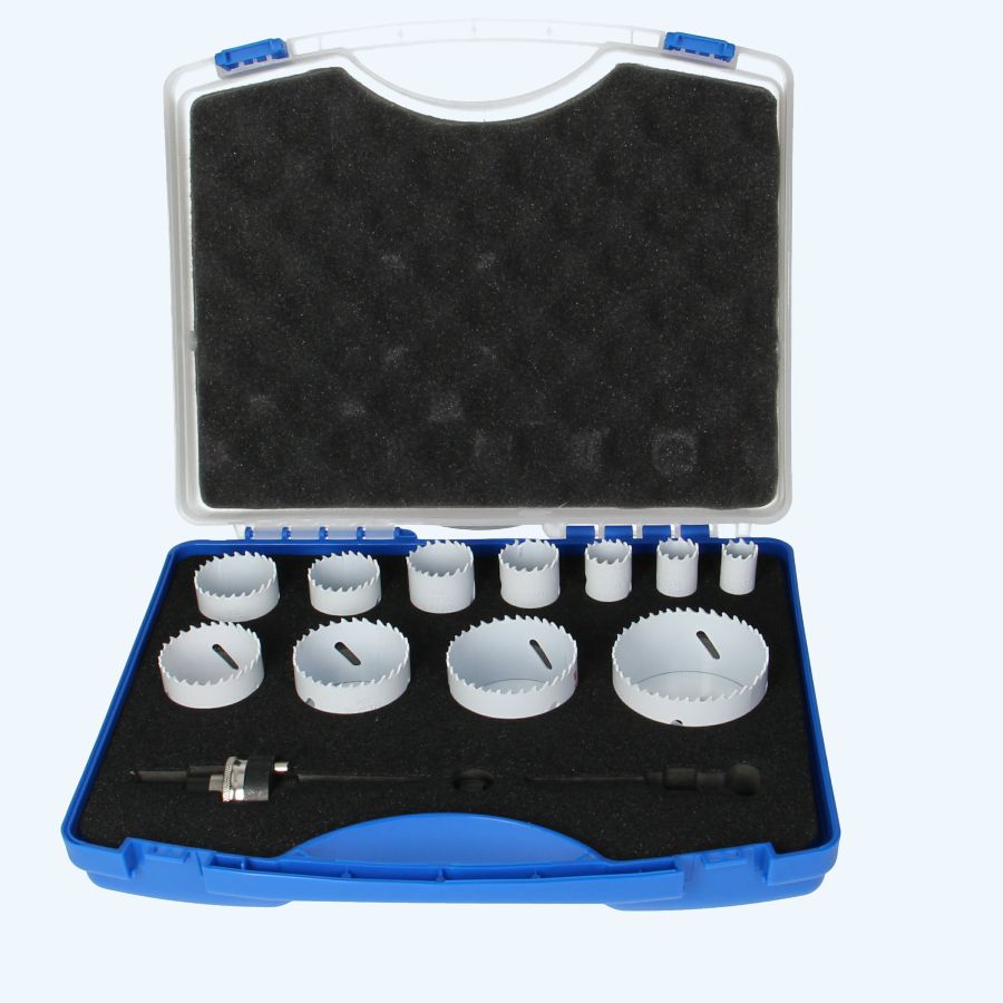 13-delige Bi-metaal gatenzaagset