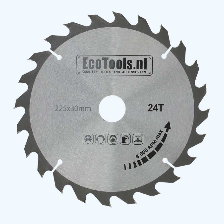 HM-zaagblad 225 x 30 mm T=24 (Eco-line)