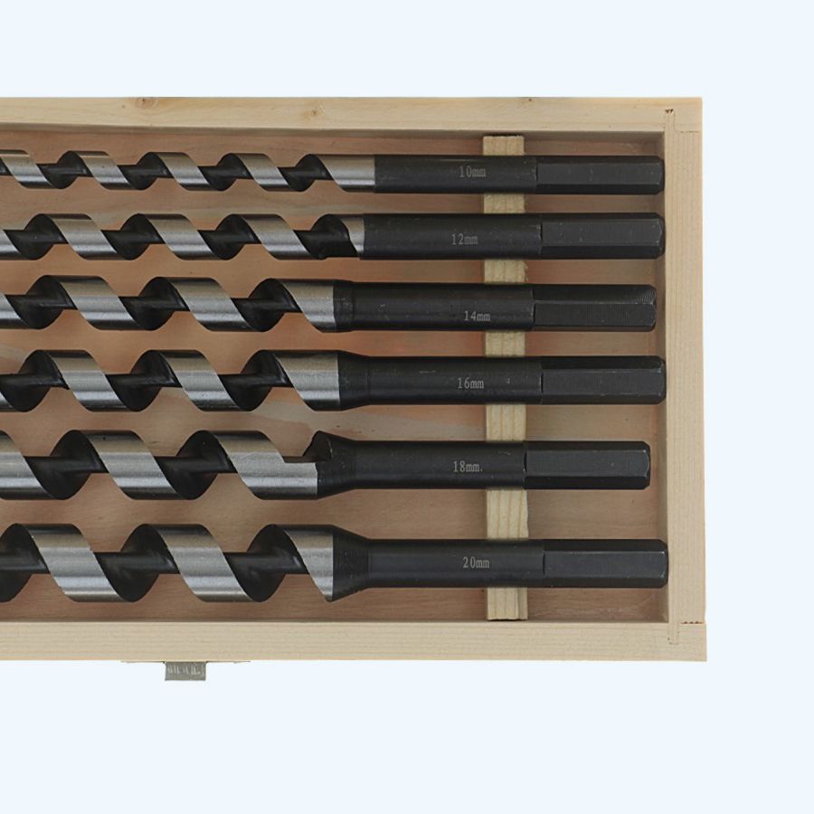 Schlangenbohrersatz 6-teilig (Länge 230 mm)