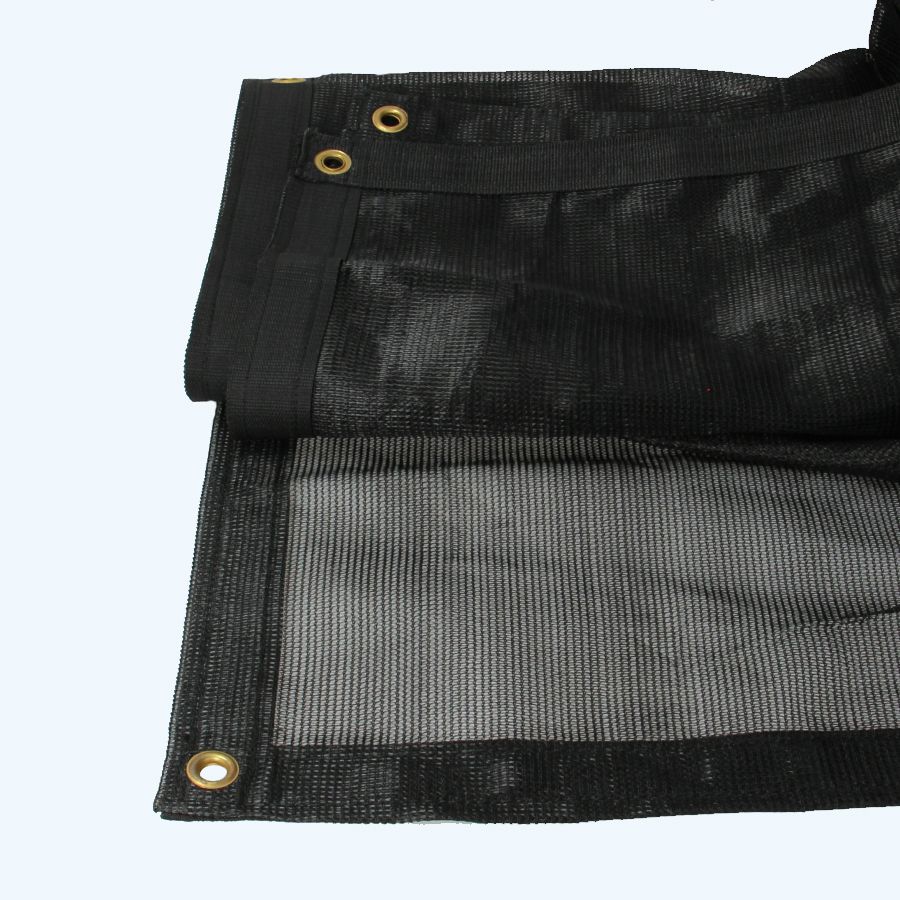 Anhänger-Netz feinmaschig 1,60 x 2,50 Meter (schwarz)