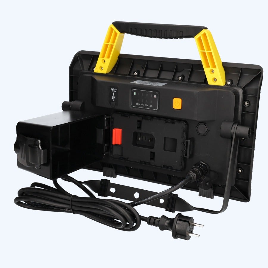 Akku LED Baustrahler 3311 50W inkl. Bosch Adapter