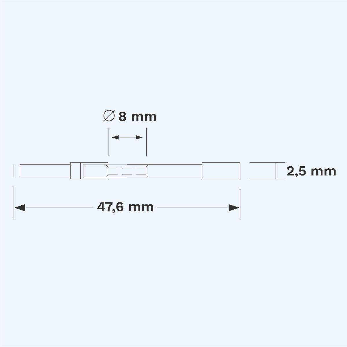 HM schijffrees Industrial 2,5 mm