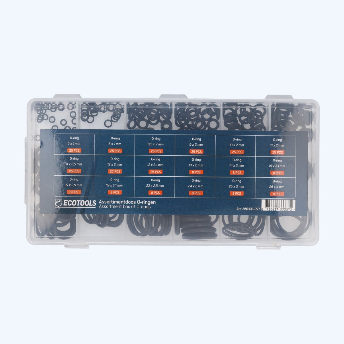 Assortimentsdoos O-ringen