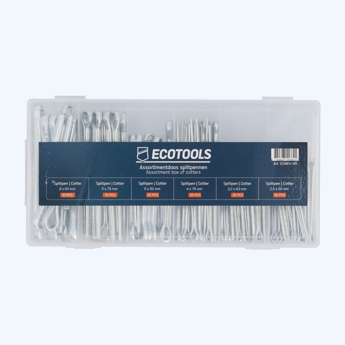 Assortimentsdoos splitpennen