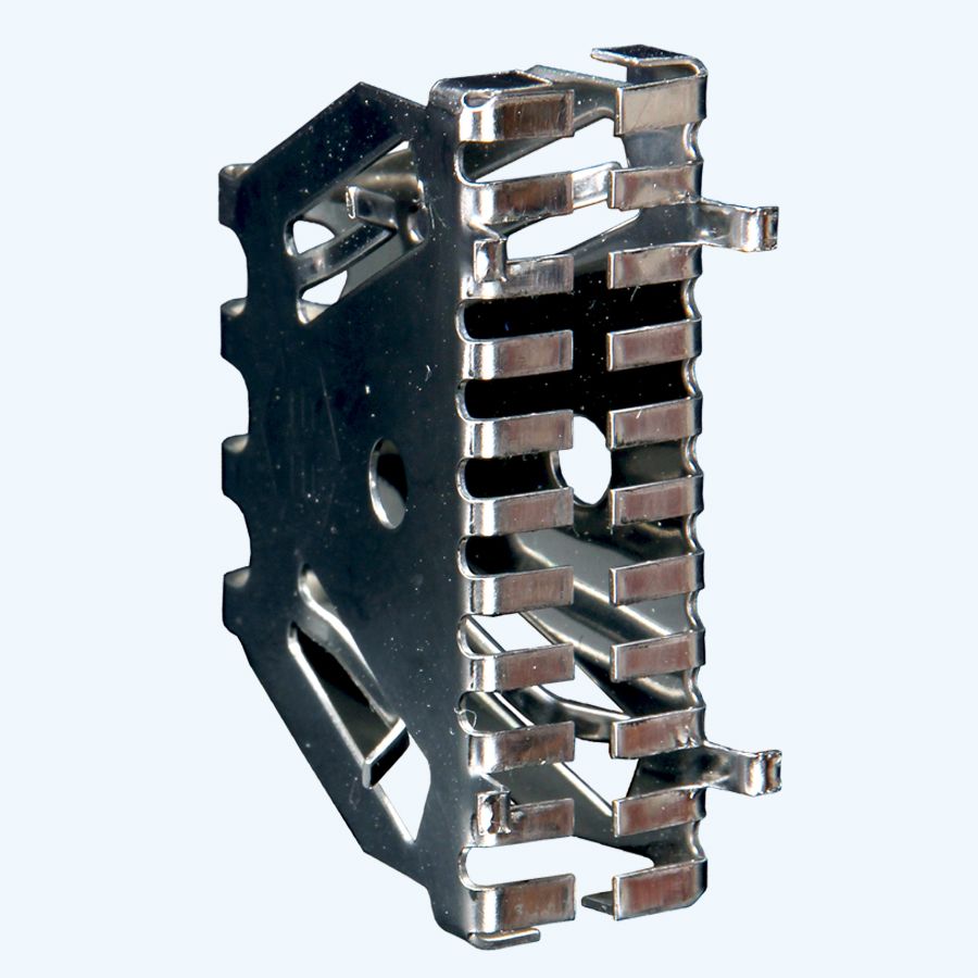 Bijenbekje Edelstahl Stoßfugenlüfter 70 mm (10 Stück)