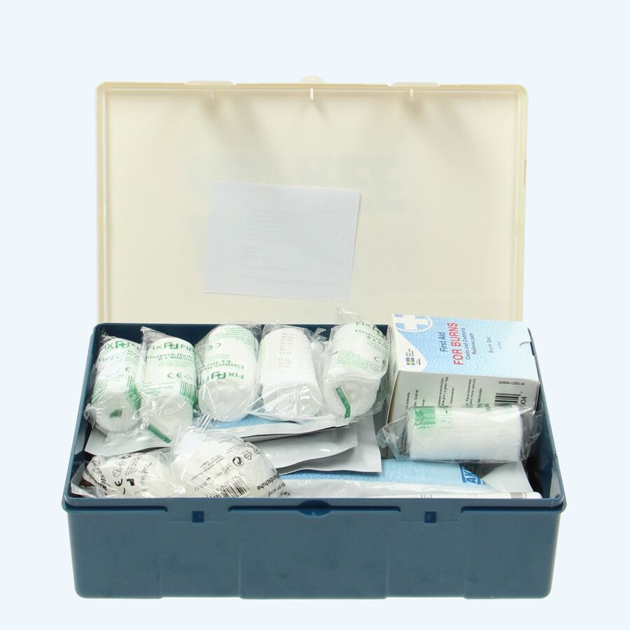 Brandwunden Verbandkasten