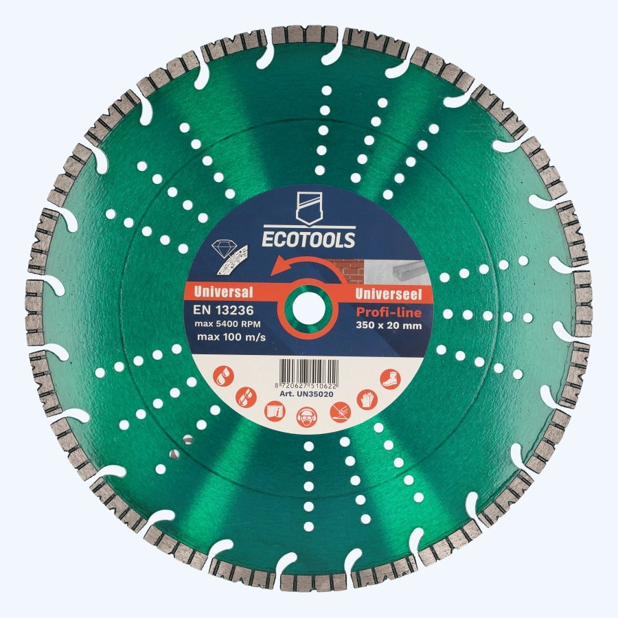 Diamantschijf universeel 350 x 20 mm (Profi-line)