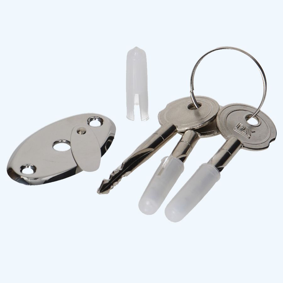 Einsteck-Zusatzschloss mit Doppelstift SKG**  