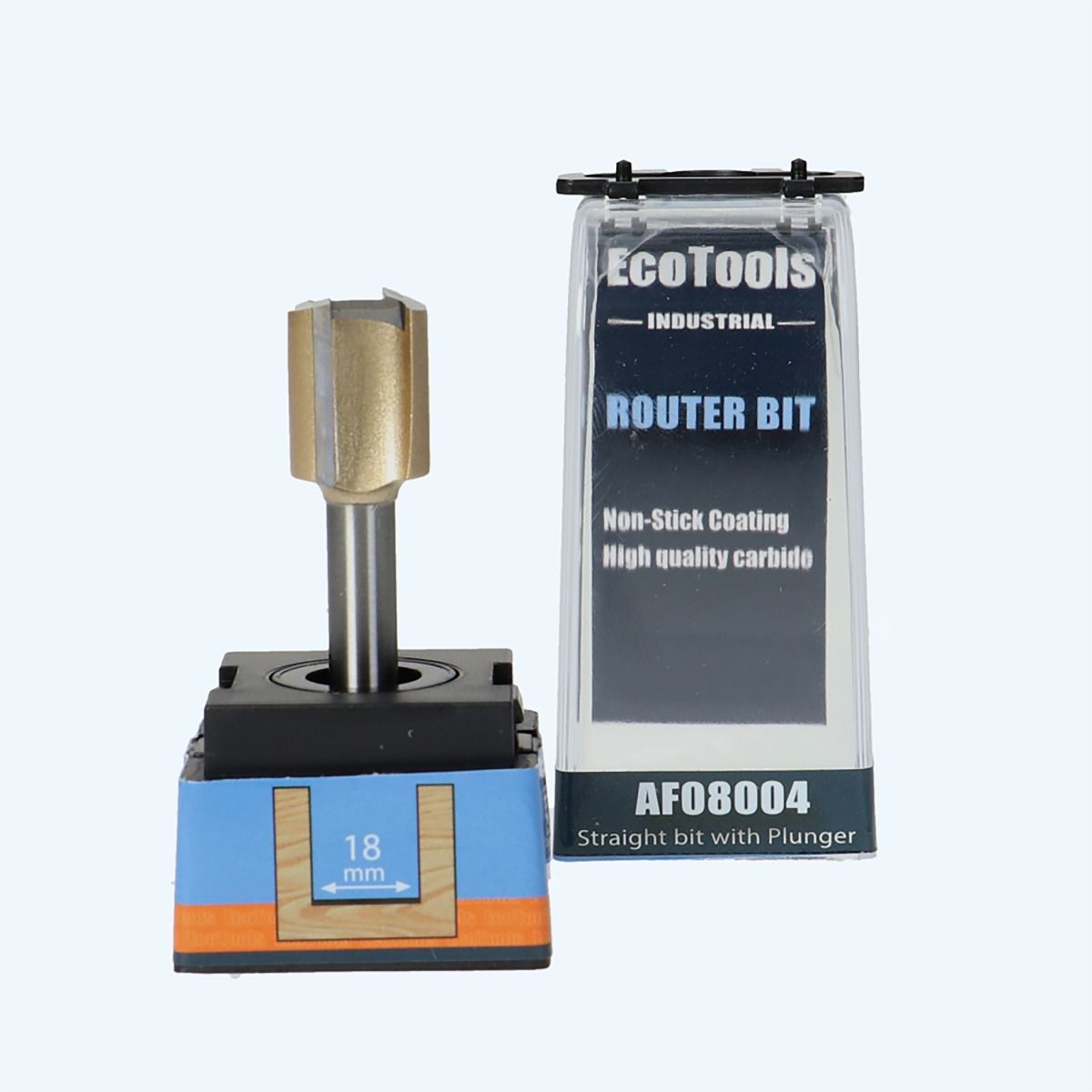 HM groeffrees Industrial 18 mm met ondersnijder