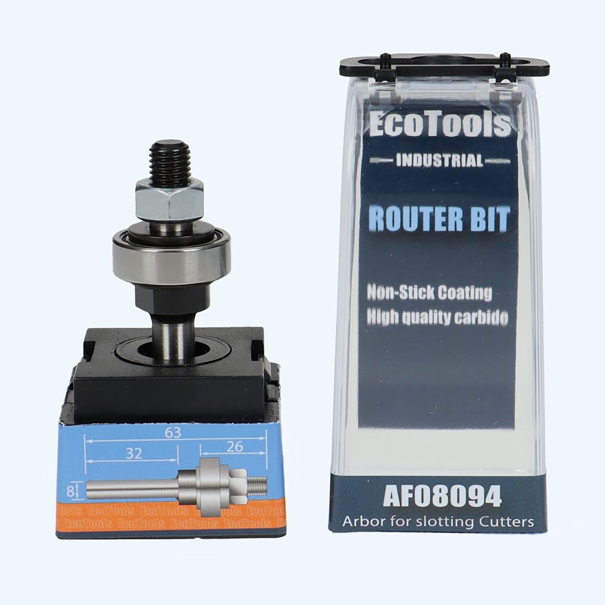 Opnamespil Industrial 8 mm schijffrezen