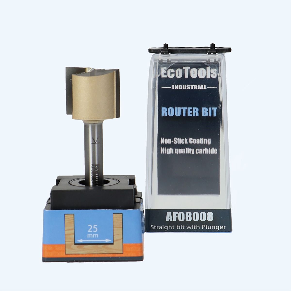 HM groeffrees Industrial 25 mm met ondersnijder