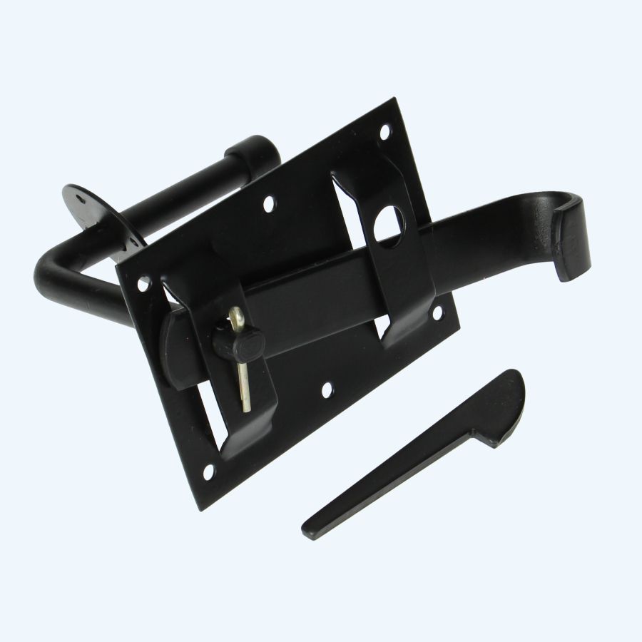 Bauernklinke 120 x 85 mm schwarz