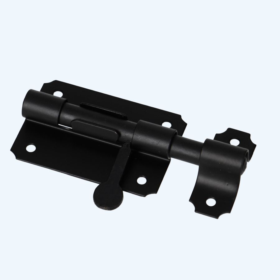 Plattenriegel 80 mm schwarz