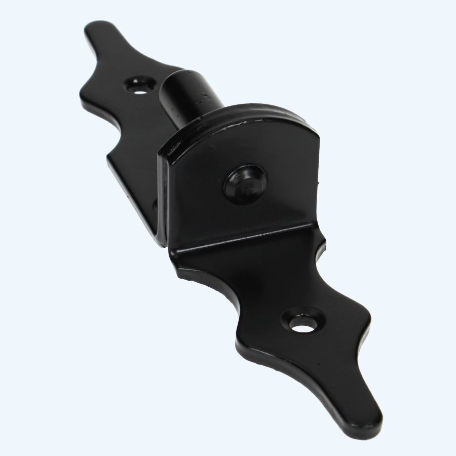 Plaatduim rustica 45 x 5 mm pen Ø16-19 mm zwart