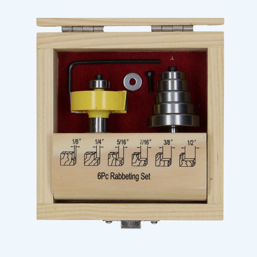 HM-Nutfräsersatz / 12 mm Schaft