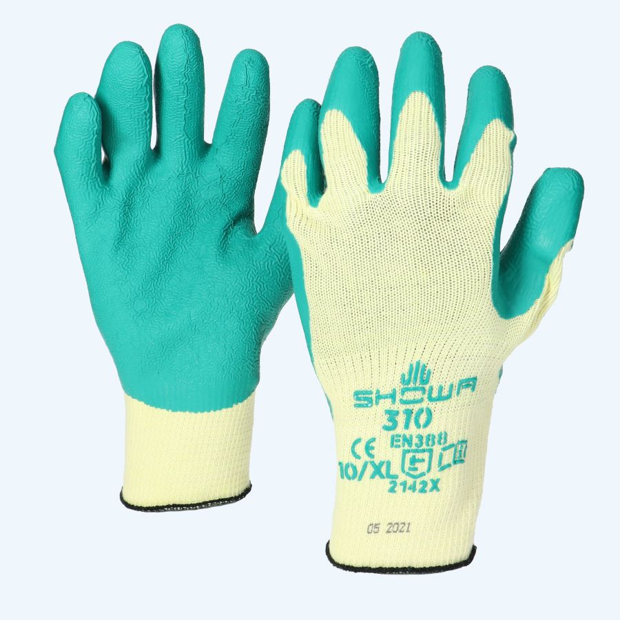 Showa 310 latex handschoen maat 10