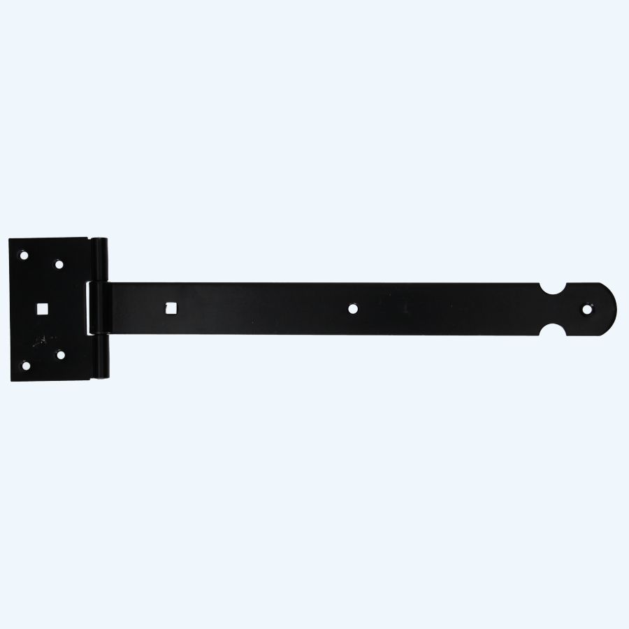 Kruisheng zwaar 400 x 40  x 4 mm zwart