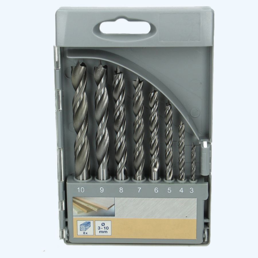 Holzbohrerset 8-teilig
