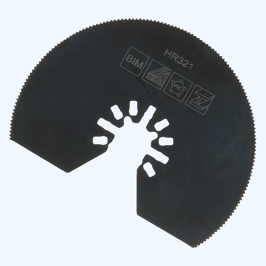 Multitool Bi-Metall Sägeblatt Halbmond Typ HR321 Multitool Bi-Metall Sägeblatt Halbmond Typ HR321