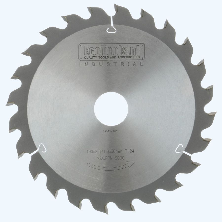 HM-zaagblad Industrial 190 x 30 mm T=24