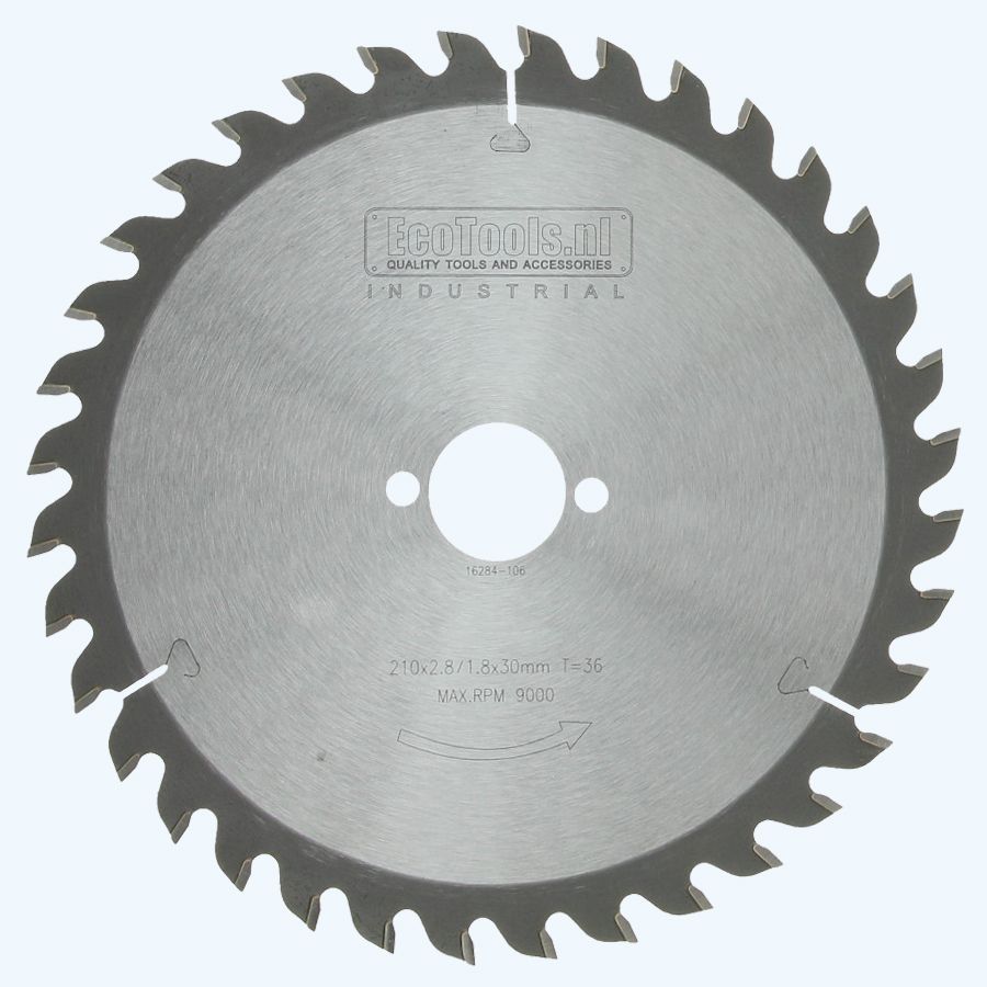HM-zaagblad Industrial 210 x 30 mm T=36