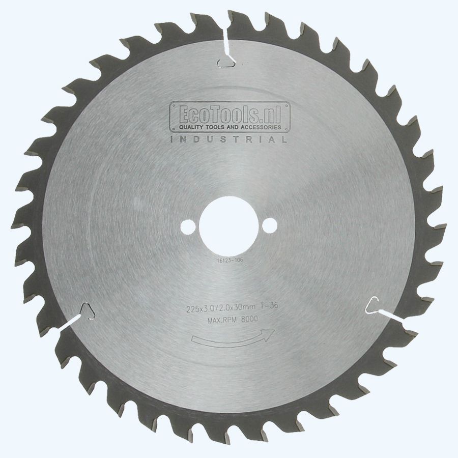 HM-zaagblad Industrial 225 x 30 mm T=36