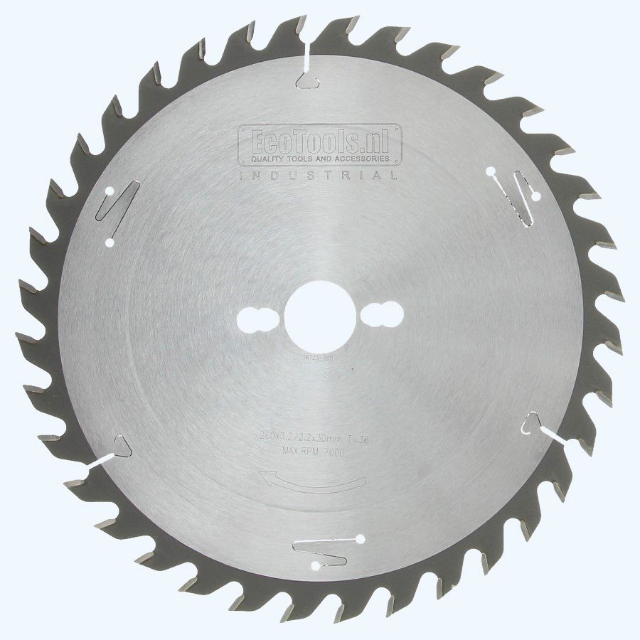 HM-zaagblad Industrial 260 x 30 mm T=36