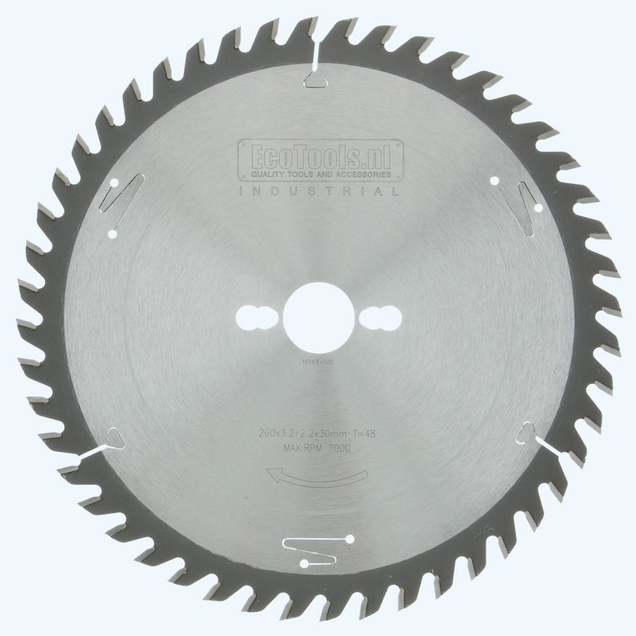 HM-zaagblad Industrial 260 x 30 mm T=48