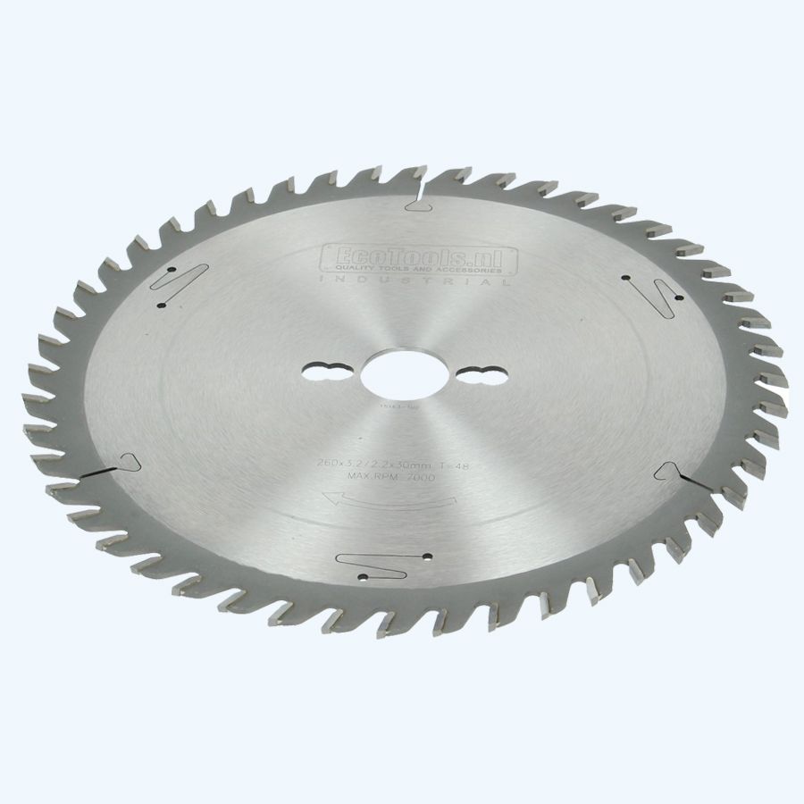 HM-zaagblad Industrial 260 x 30 mm T=48