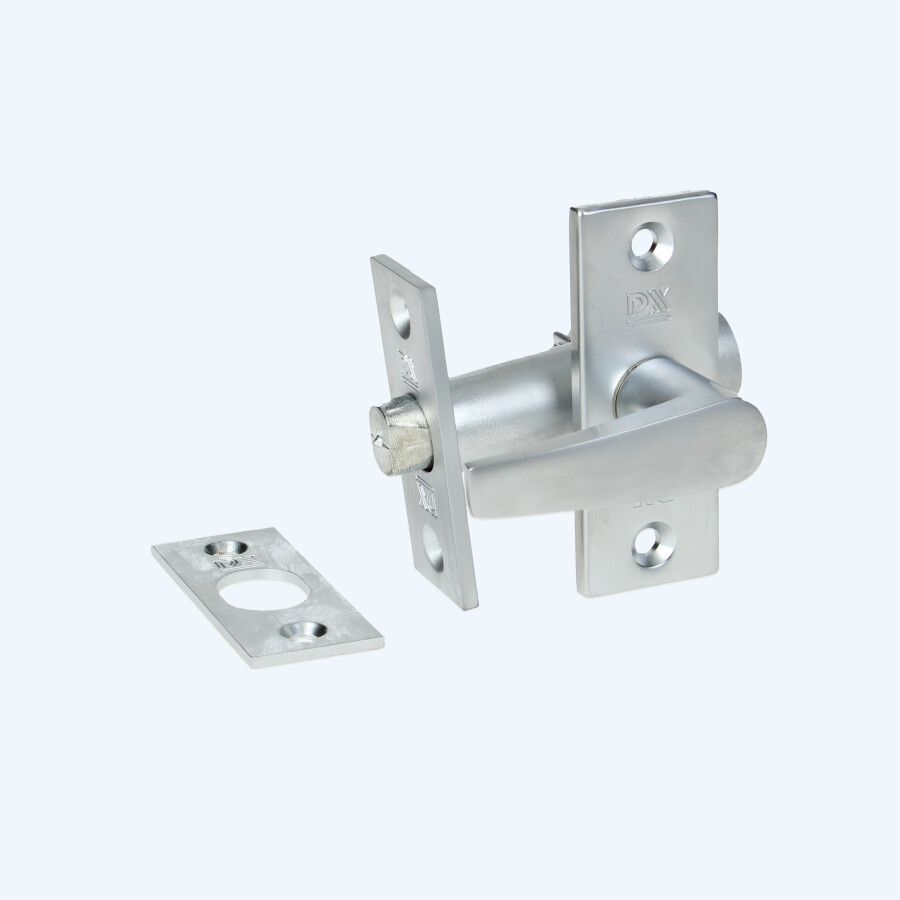 Riegel mit Schließblech 55/35 vernickelt