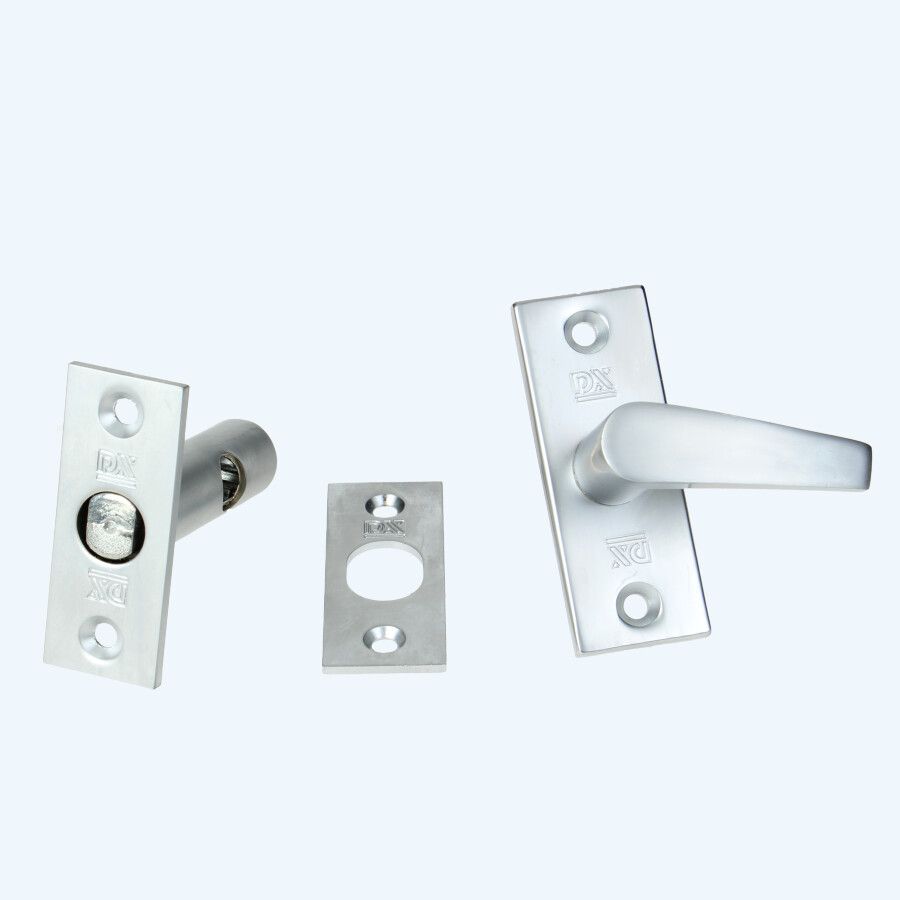 Riegel mit Schließblech 55/35 vernickelt